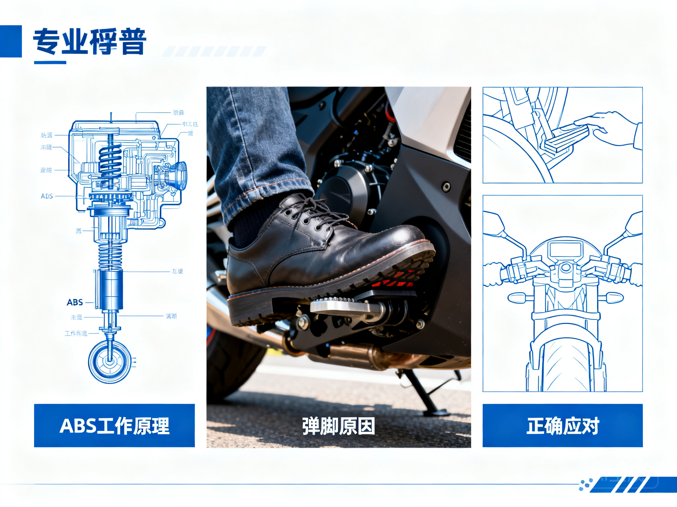 新手开车遇ABS弹脚怎么回事？原理科普与正确应对技巧