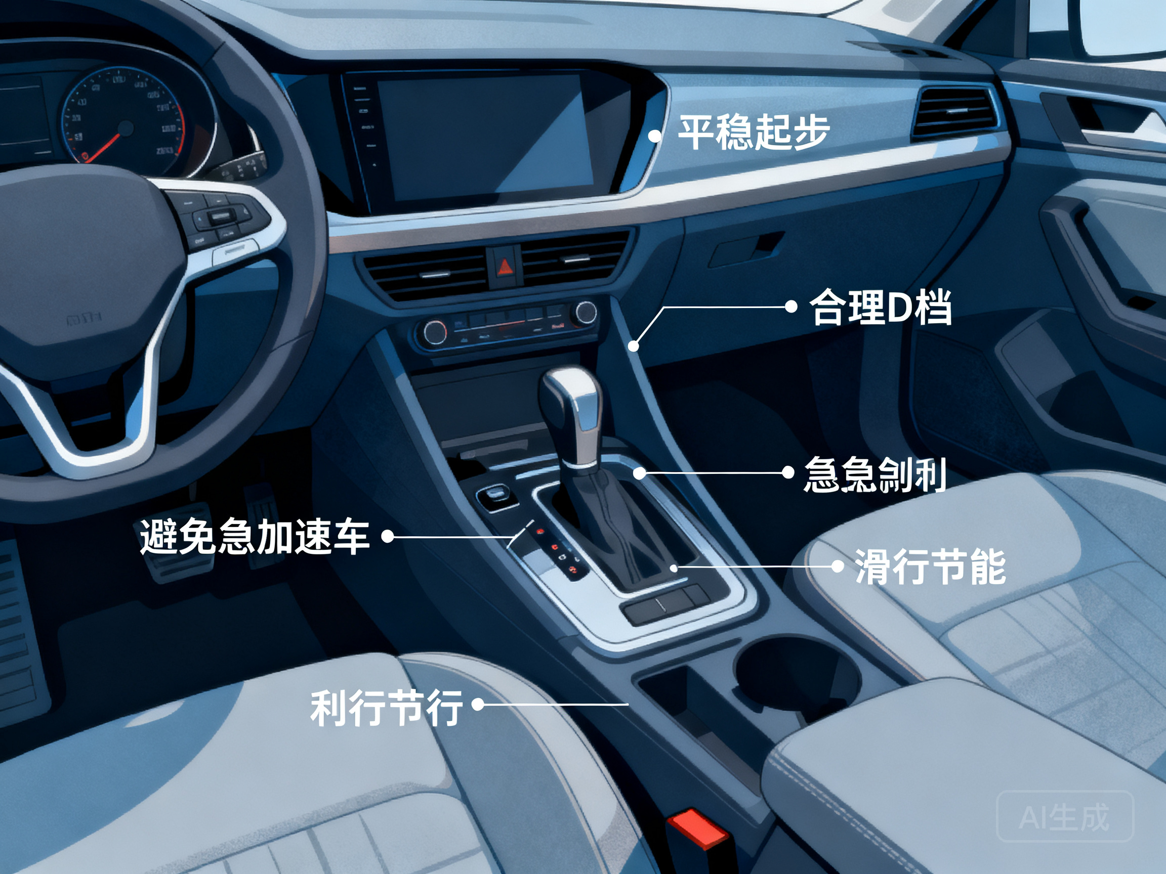自动挡汽车怎么开更省油？实用驾驶操作技巧分享