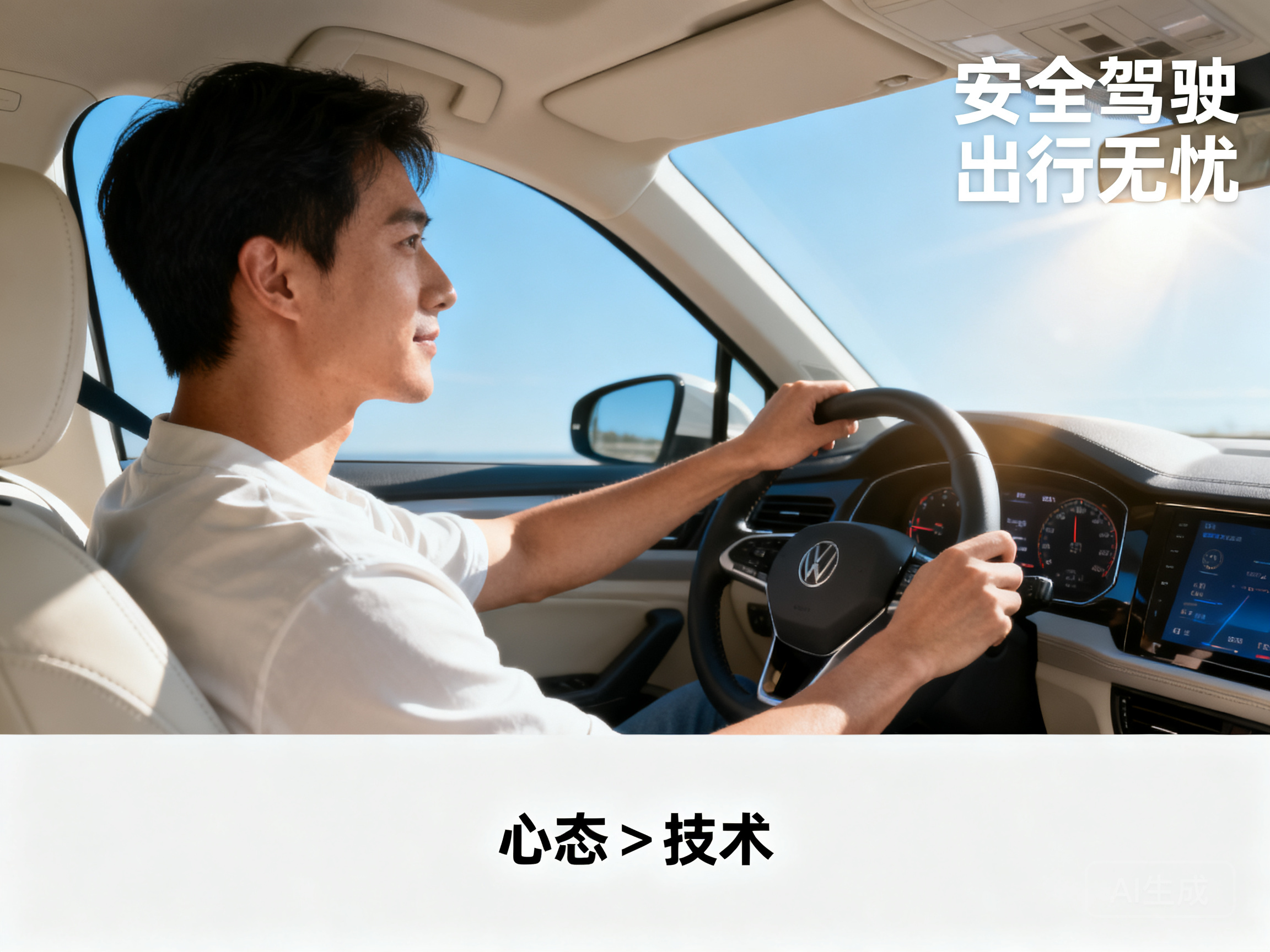 好的驾驶心态能弥补技术短板，提升驾驶安全性与出行体验