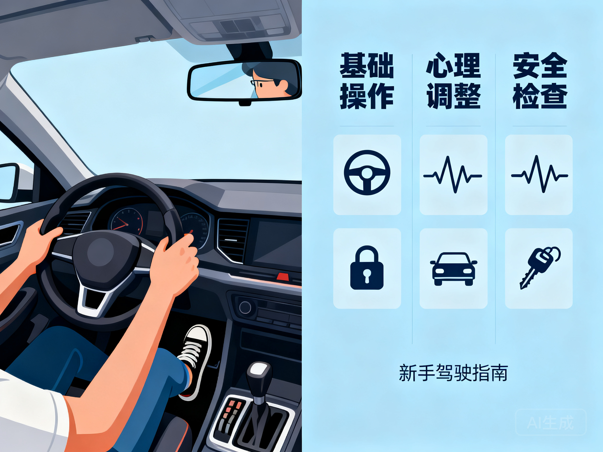刚拿驾照不敢独自开车？这份实用指南帮你克服恐惧轻松上路