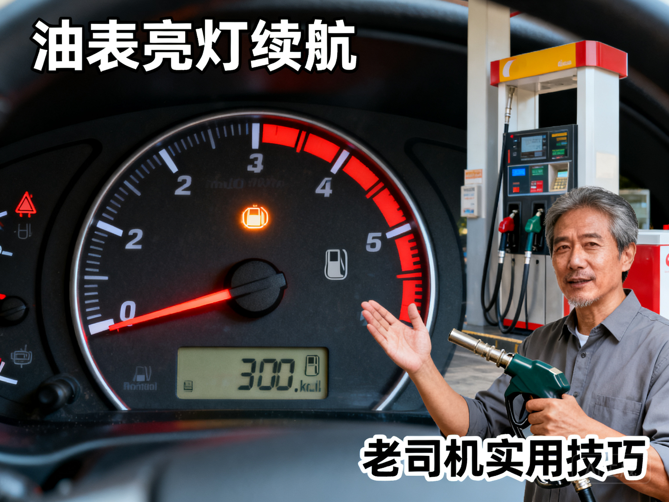 油表亮灯后车辆还能行驶多少公里？老司机分享实用驾驶技巧