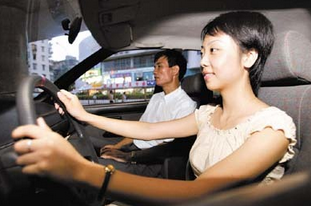 女人学车有那些技巧